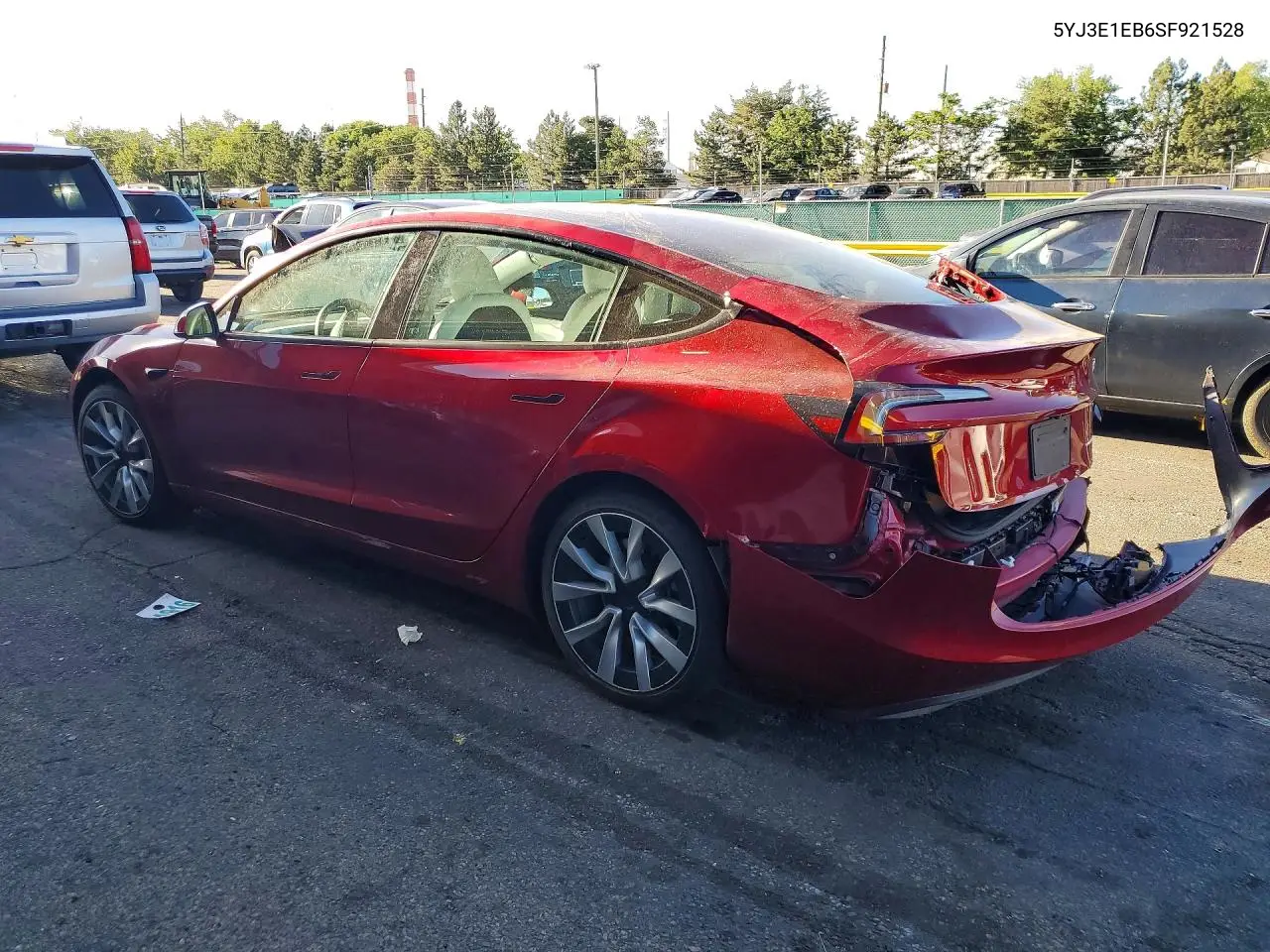 2025 Tesla Model 3 VIN: 5YJ3E1EB6SF921528 Lot: 56699296