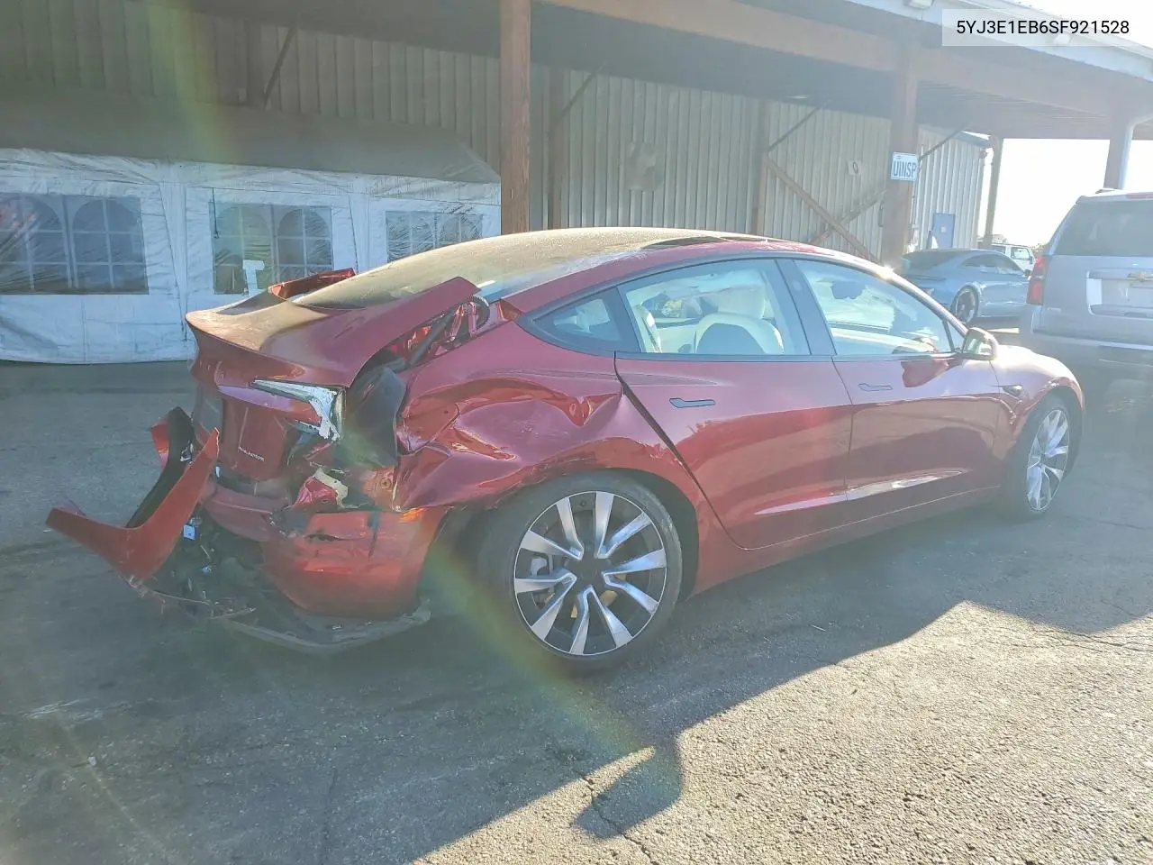 2025 Tesla Model 3 VIN: 5YJ3E1EB6SF921528 Lot: 56699296