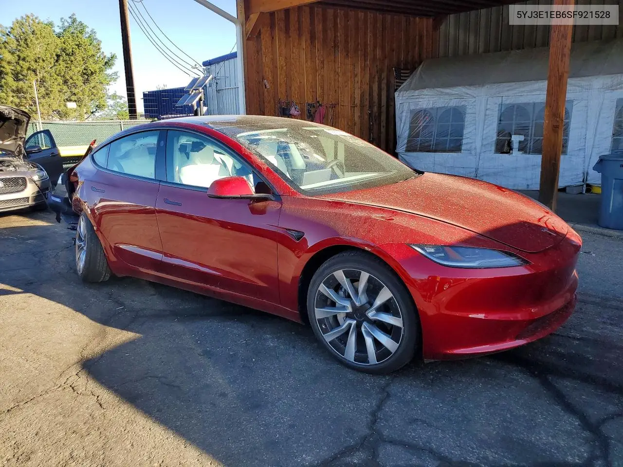 2025 Tesla Model 3 VIN: 5YJ3E1EB6SF921528 Lot: 56699296