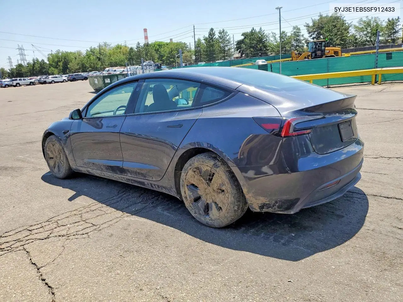 2025 Tesla Model 3 VIN: 5YJ3E1EB5SF912433 Lot: 58018506