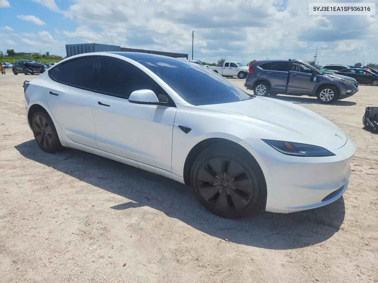 2025 Tesla Model 3 VIN: 5YJ3E1EA1SF936316 Lot: 59064356