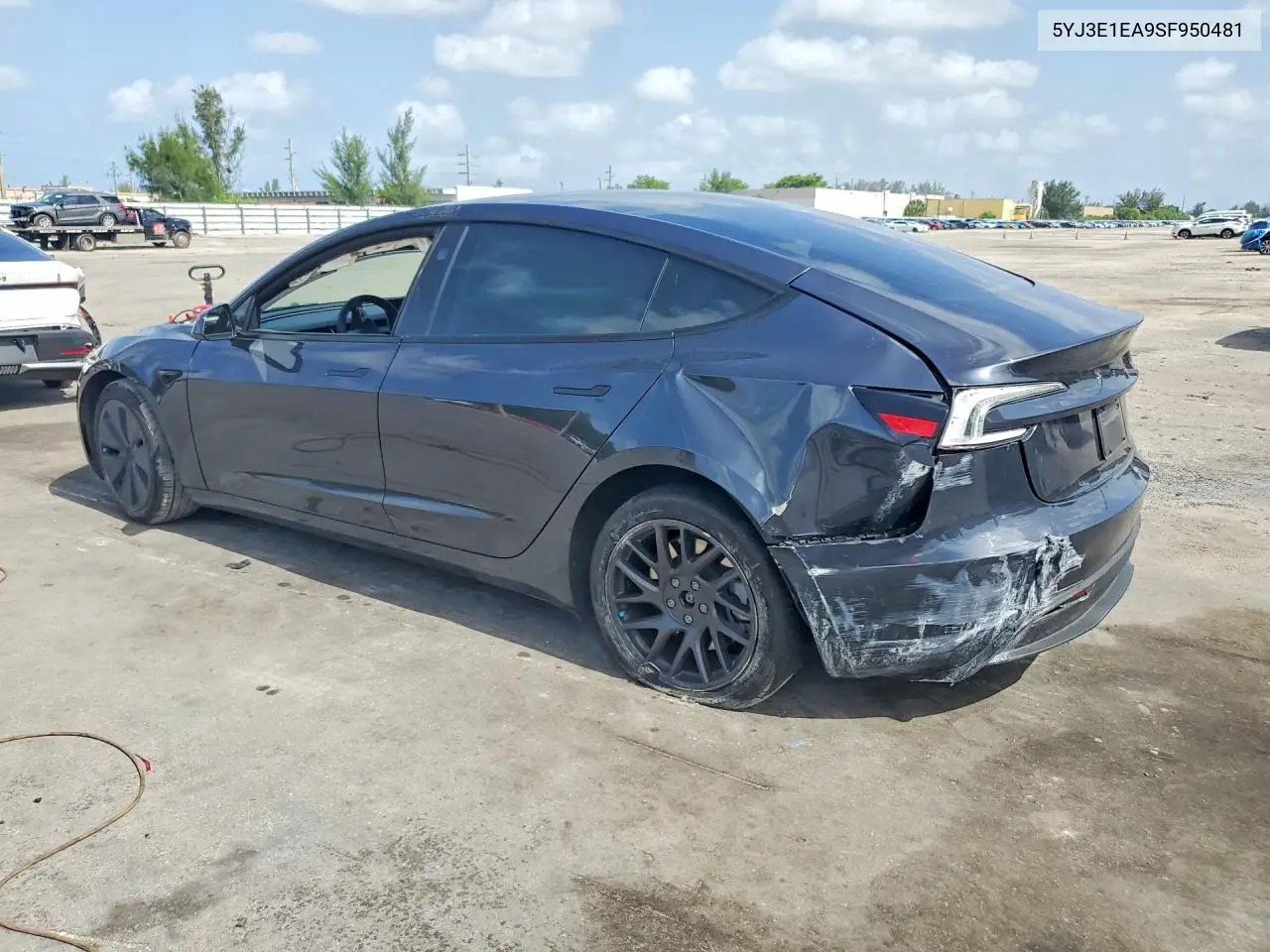 2025 Tesla Model 3 VIN: 5YJ3E1EA9SF950481 Lot: 60148946