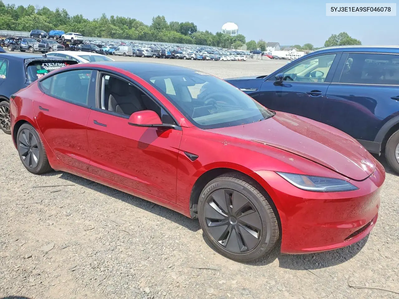 2025 Tesla Model 3 VIN: 5YJ3E1EA9SF046078 Lot: 61028046