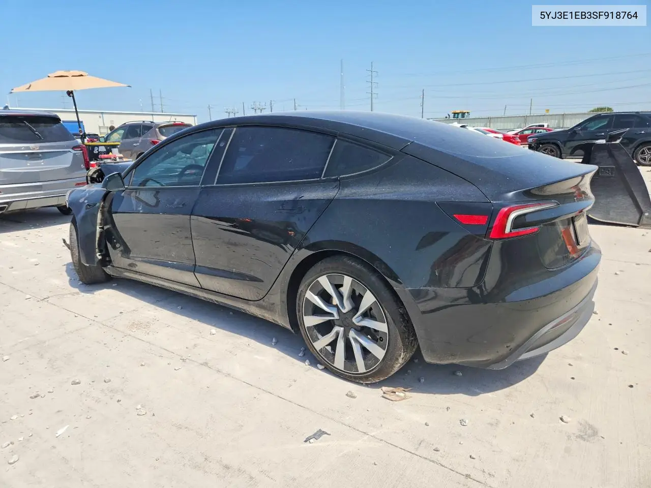 2025 Tesla Model 3 VIN: 5YJ3E1EB3SF918764 Lot: 61204926