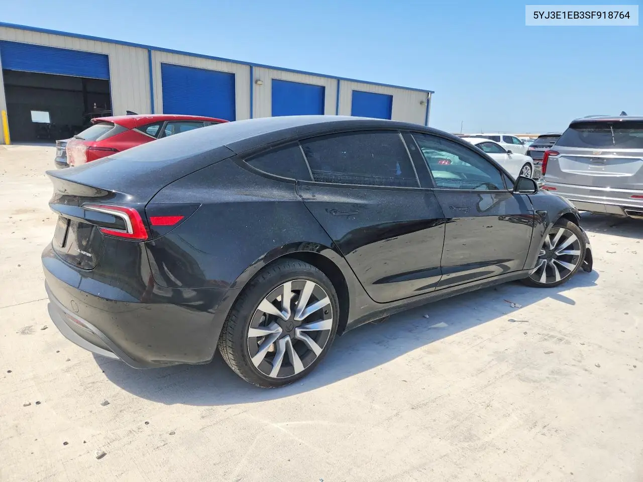 2025 Tesla Model 3 VIN: 5YJ3E1EB3SF918764 Lot: 61204926