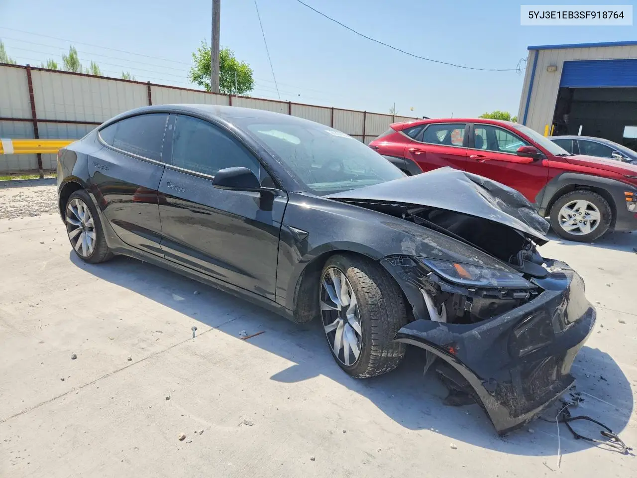 2025 Tesla Model 3 VIN: 5YJ3E1EB3SF918764 Lot: 61204926