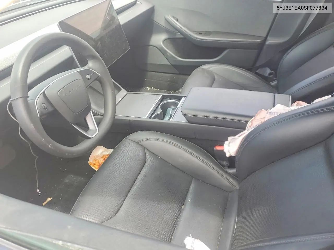 2025 Tesla Model 3 VIN: 5YJ3E1EA0SF077834 Lot: 61446086