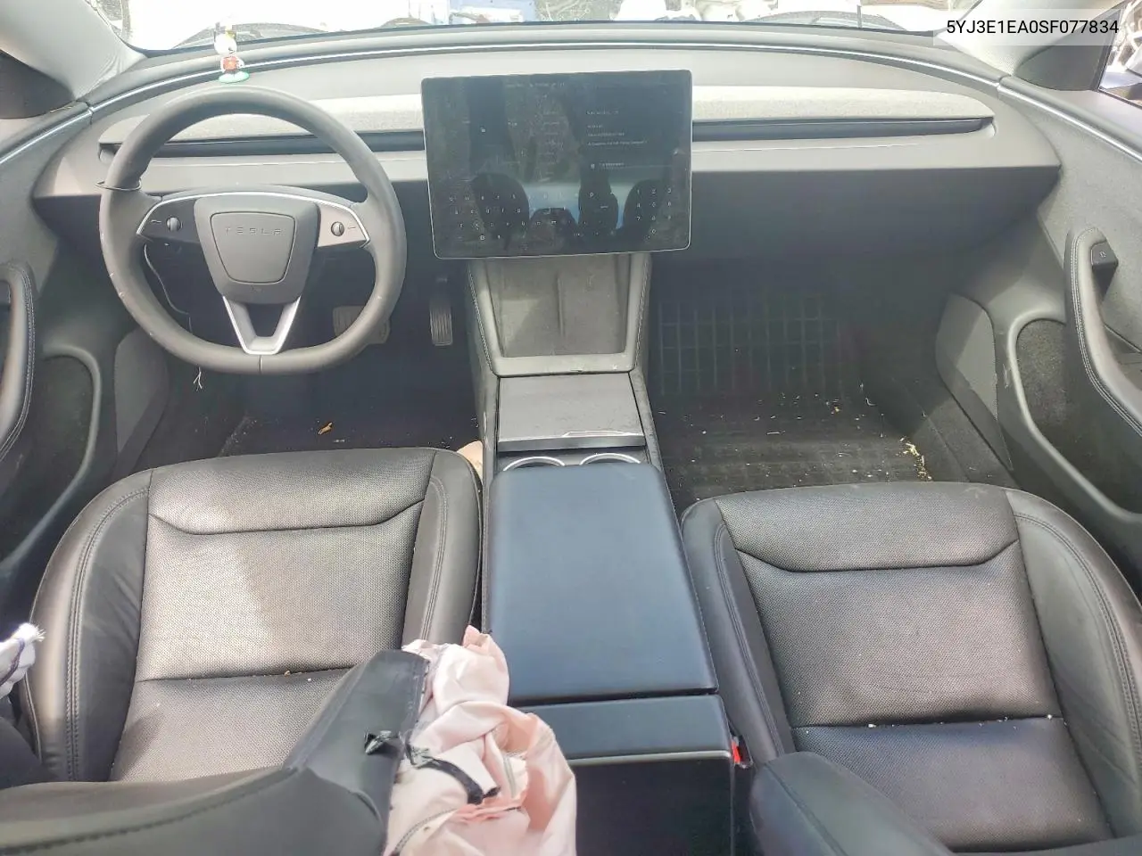 2025 Tesla Model 3 VIN: 5YJ3E1EA0SF077834 Lot: 61446086