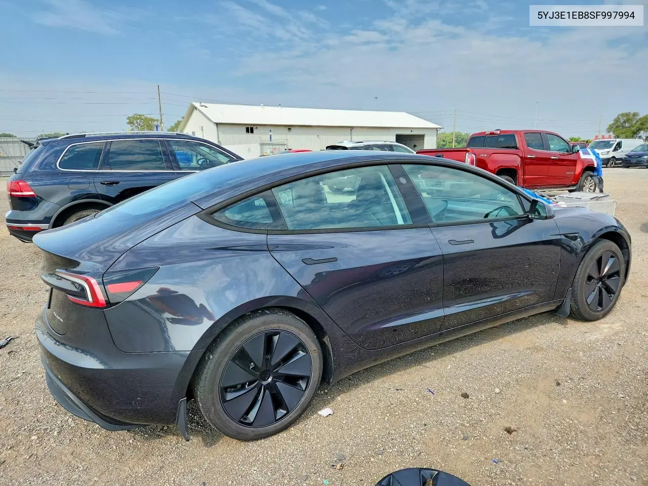 2025 Tesla Model 3 VIN: 5YJ3E1EB8SF997994 Lot: 61589636