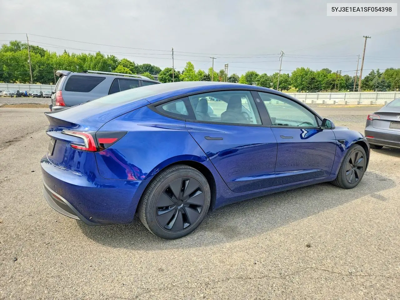 2025 Tesla Model 3 VIN: 5YJ3E1EA1SF054398 Lot: 61905706