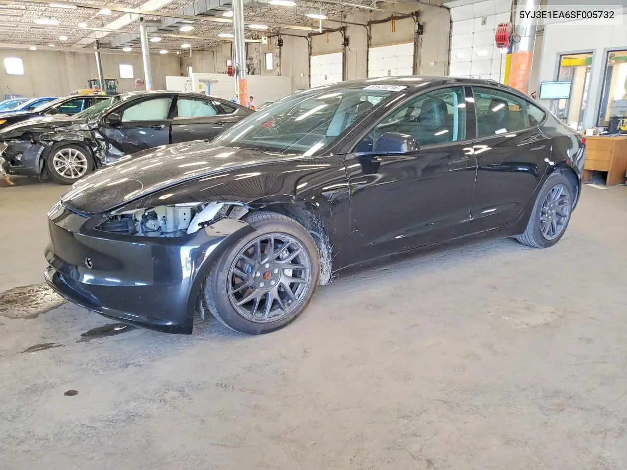 2025 Tesla Model 3 VIN: 5YJ3E1EA6SF005732 Lot: 61930216