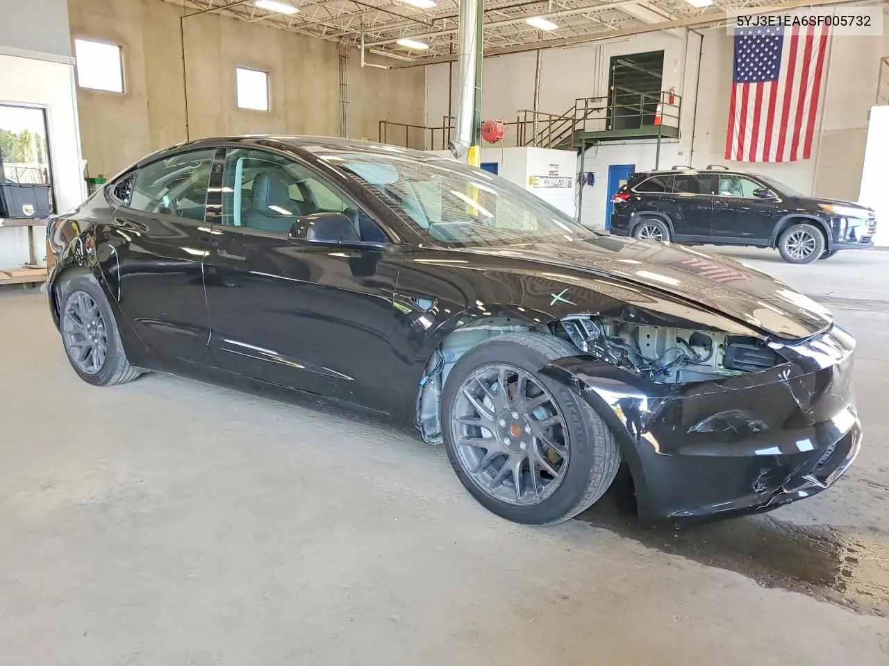 2025 Tesla Model 3 VIN: 5YJ3E1EA6SF005732 Lot: 61930216