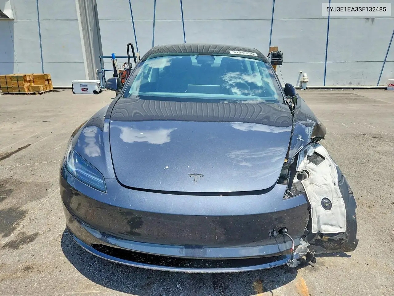 2025 Tesla Model 3 VIN: 5YJ3E1EA3SF132485 Lot: 61949456