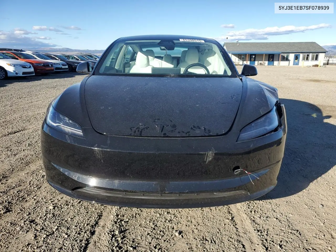 5YJ3E1EB7SF078939 2025 Tesla Model 3