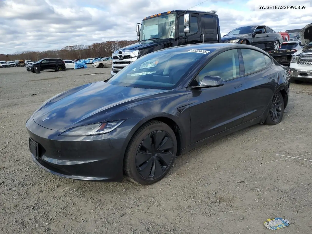 5YJ3E1EA3SF990359 2025 Tesla Model 3
