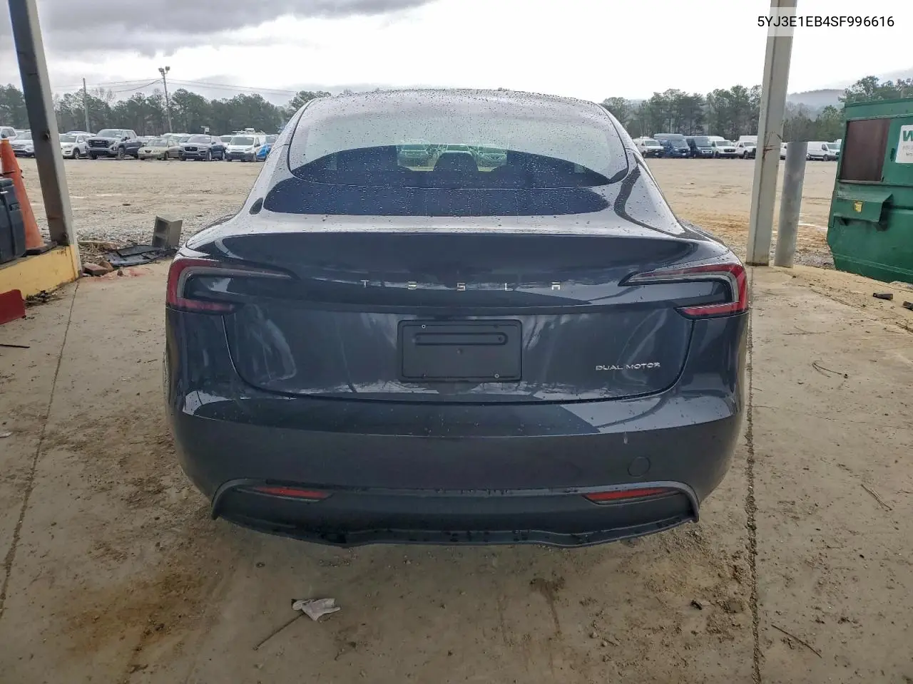 5YJ3E1EB4SF996616 2025 Tesla Model 3