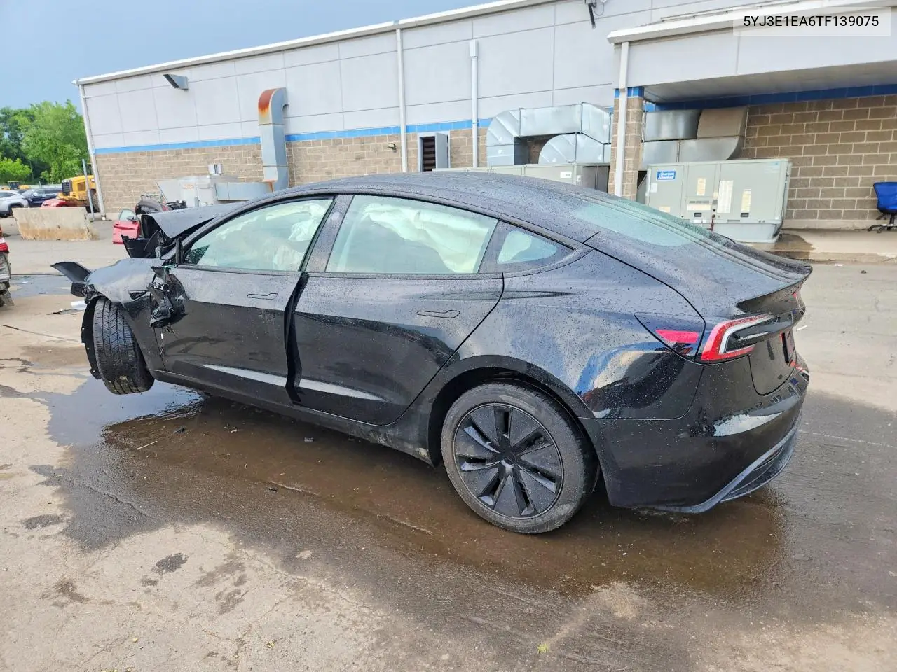 2026 Tesla Model 3 VIN: 5YJ3E1EA6TF139075 Lot: 56761886