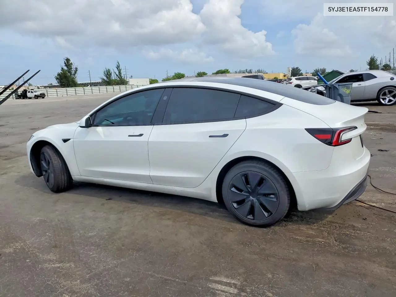 2026 Tesla Model 3 VIN: 5YJ3E1EA5TF154778 Lot: 57584666