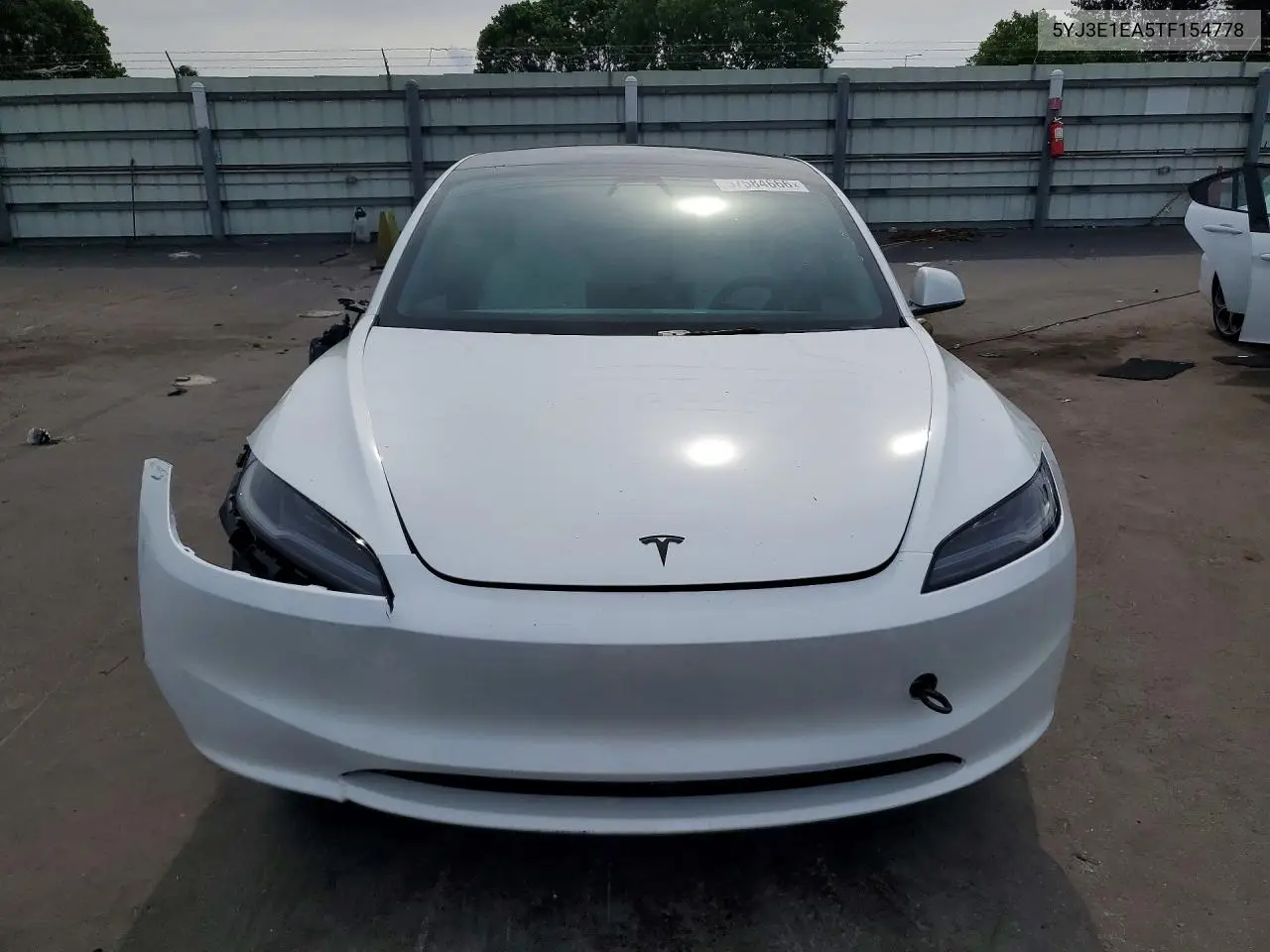 2026 Tesla Model 3 VIN: 5YJ3E1EA5TF154778 Lot: 57584666