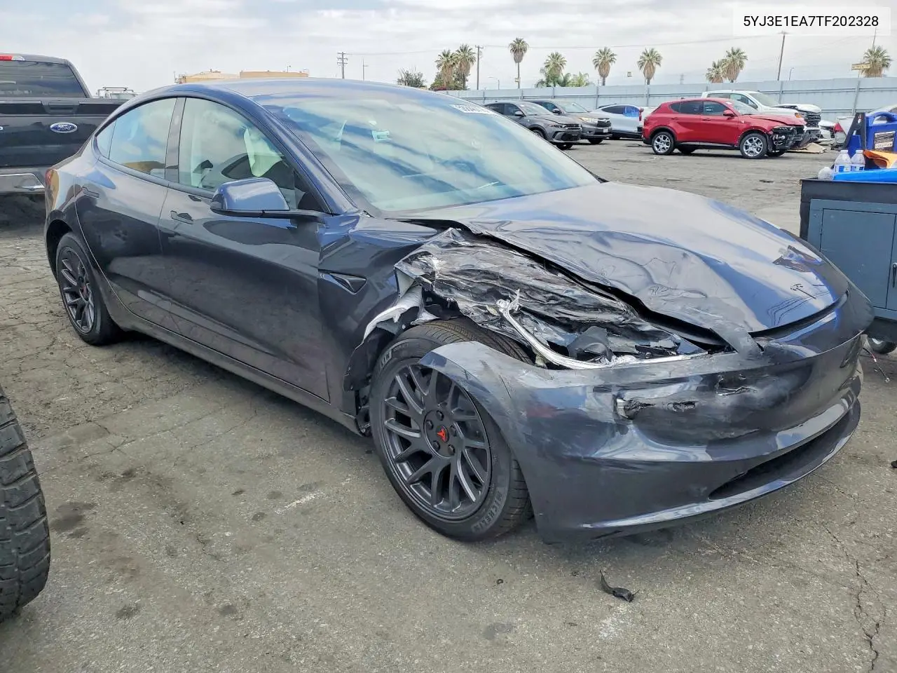 2026 Tesla Model 3 VIN: 5YJ3E1EA7TF202328 Lot: 58846776