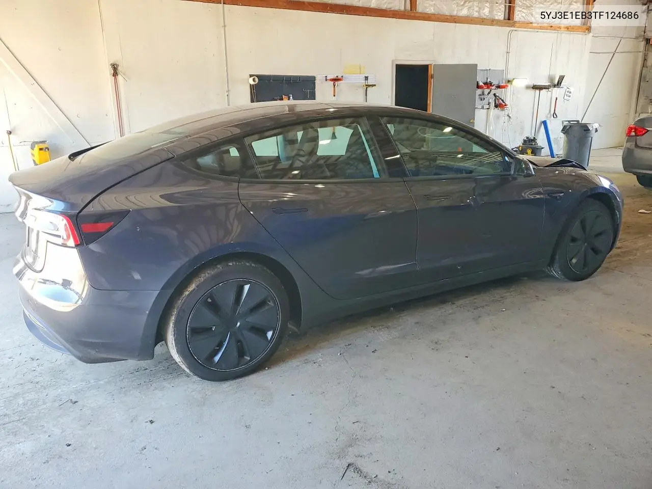 2026 Tesla Model 3 VIN: 5YJ3E1EB3TF124686 Lot: 60939006
