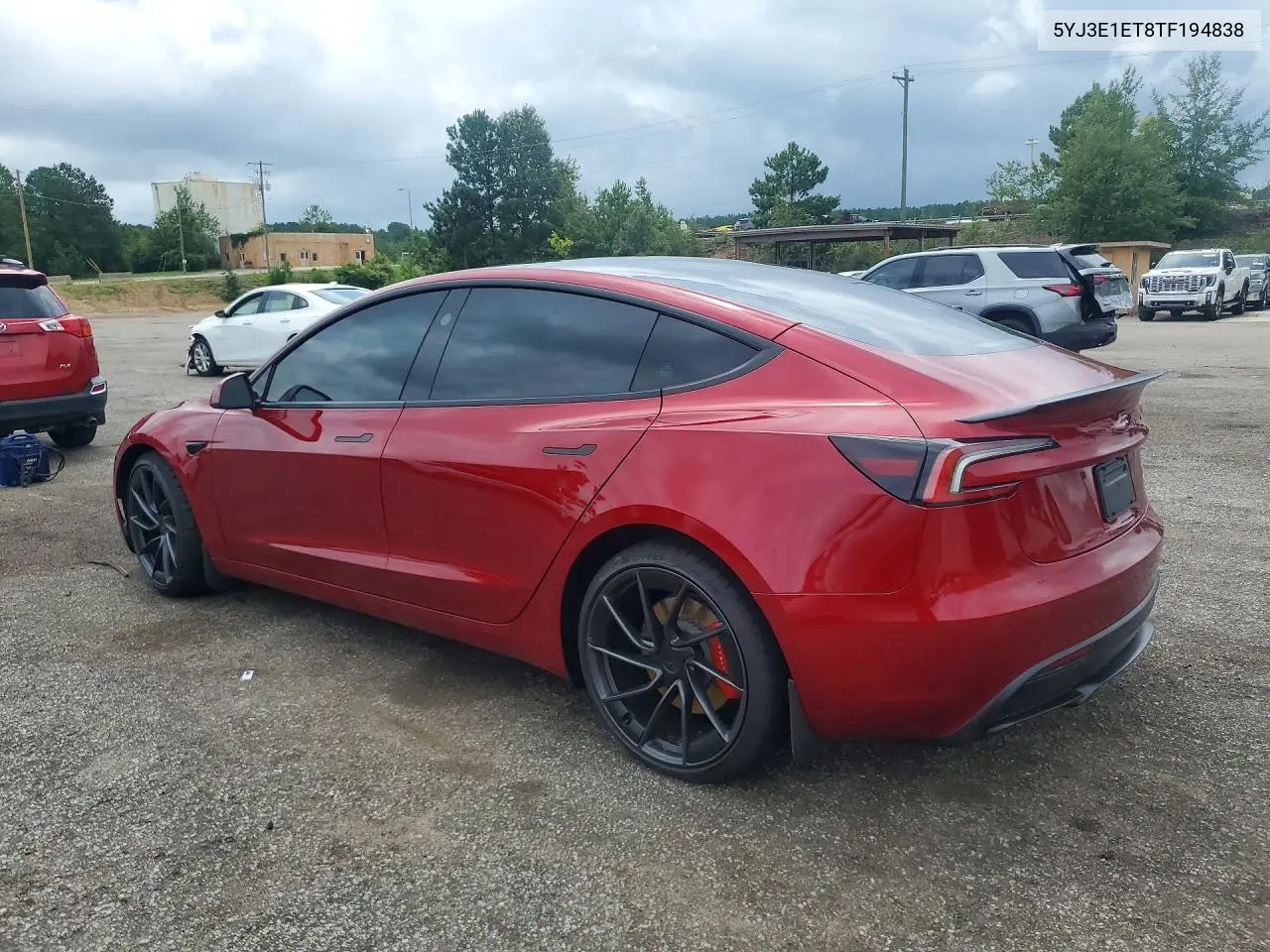 2026 Tesla Model 3 VIN: 5YJ3E1ET8TF194838 Lot: 61250016