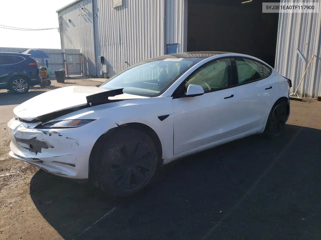 2026 Tesla Model 3 VIN: 5YJ3E1EA0TF117900 Lot: 61445696