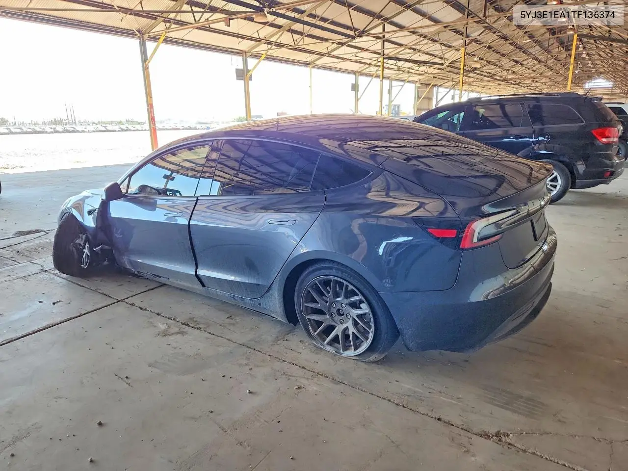 2026 Tesla Model 3 VIN: 5YJ3E1EA1TF136374 Lot: 61969356