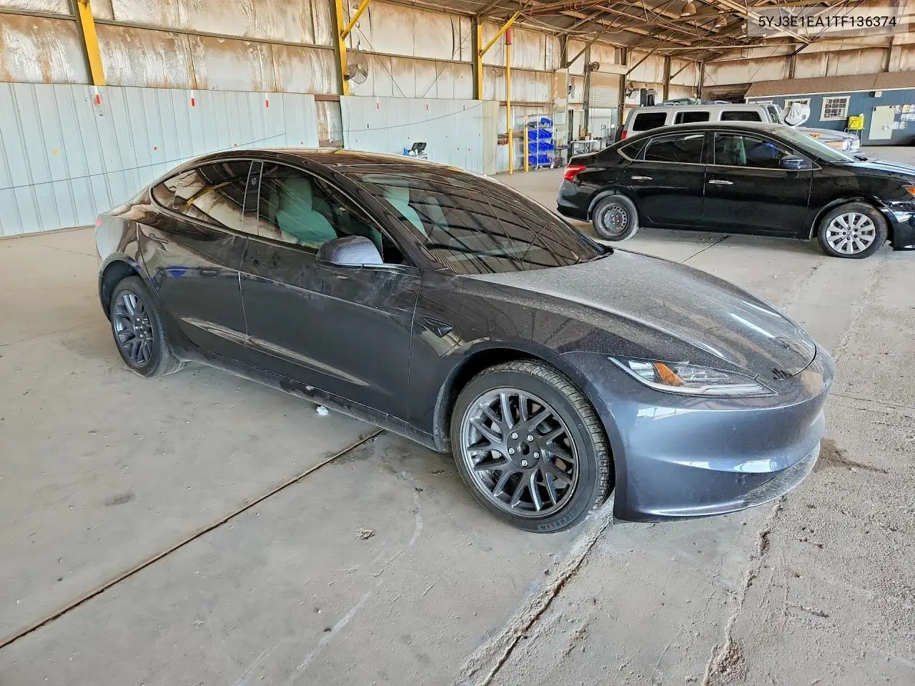 2026 Tesla Model 3 VIN: 5YJ3E1EA1TF136374 Lot: 61969356