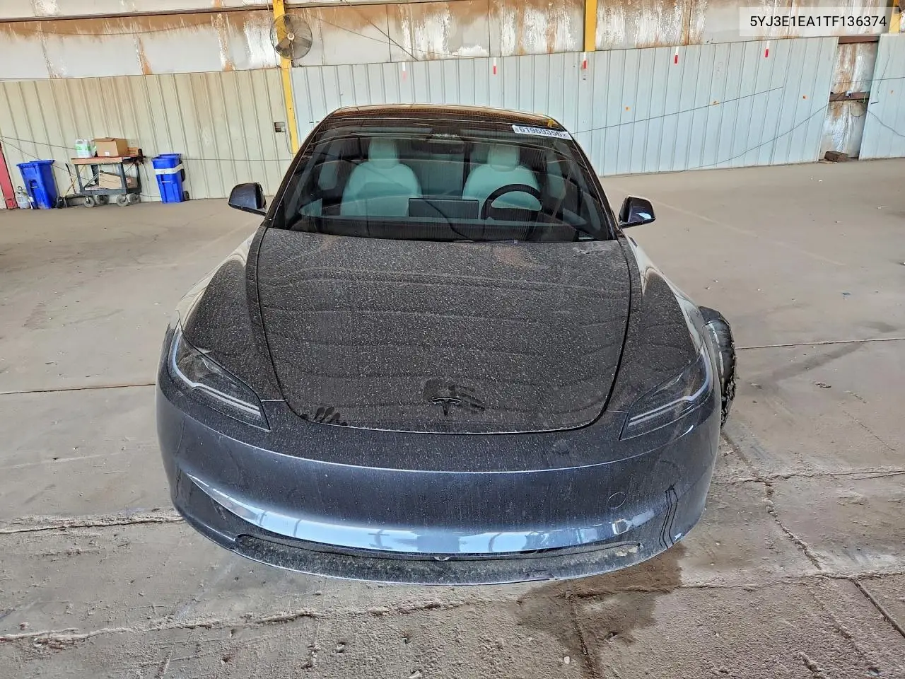 2026 Tesla Model 3 VIN: 5YJ3E1EA1TF136374 Lot: 61969356