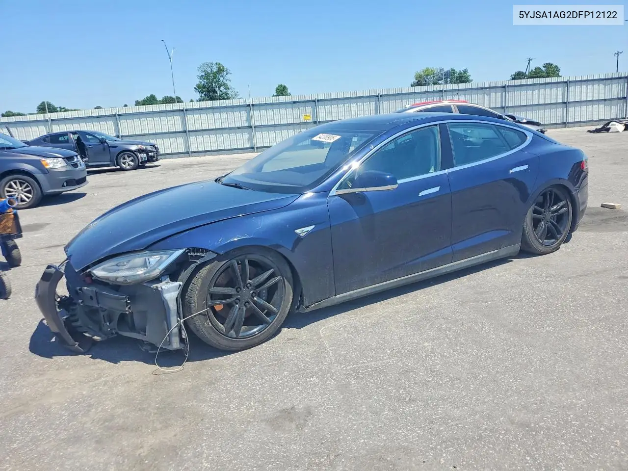 2013 Tesla Model S VIN: 5YJSA1AG2DFP12122 Lot: 54200906