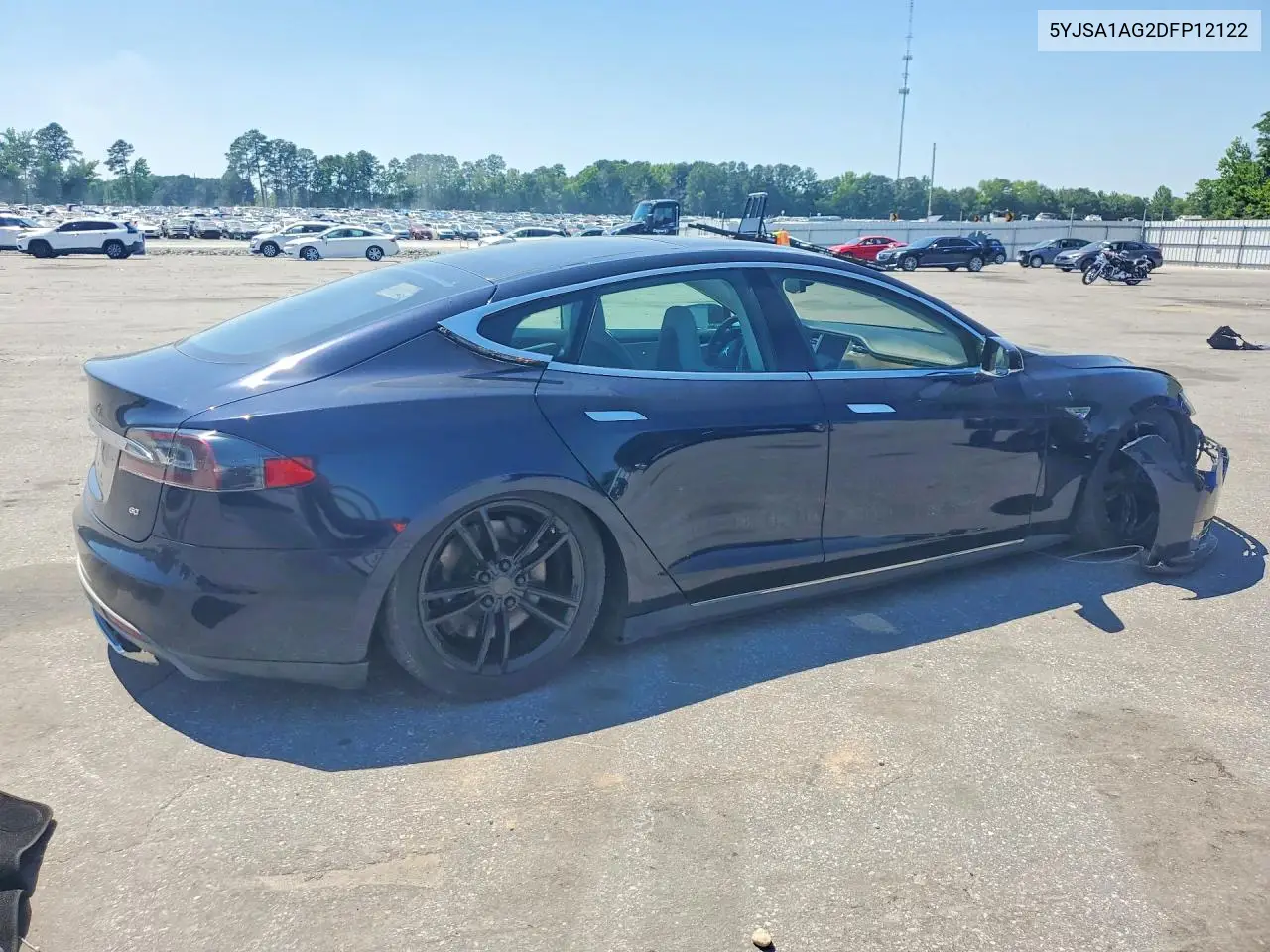 2013 Tesla Model S VIN: 5YJSA1AG2DFP12122 Lot: 54200906