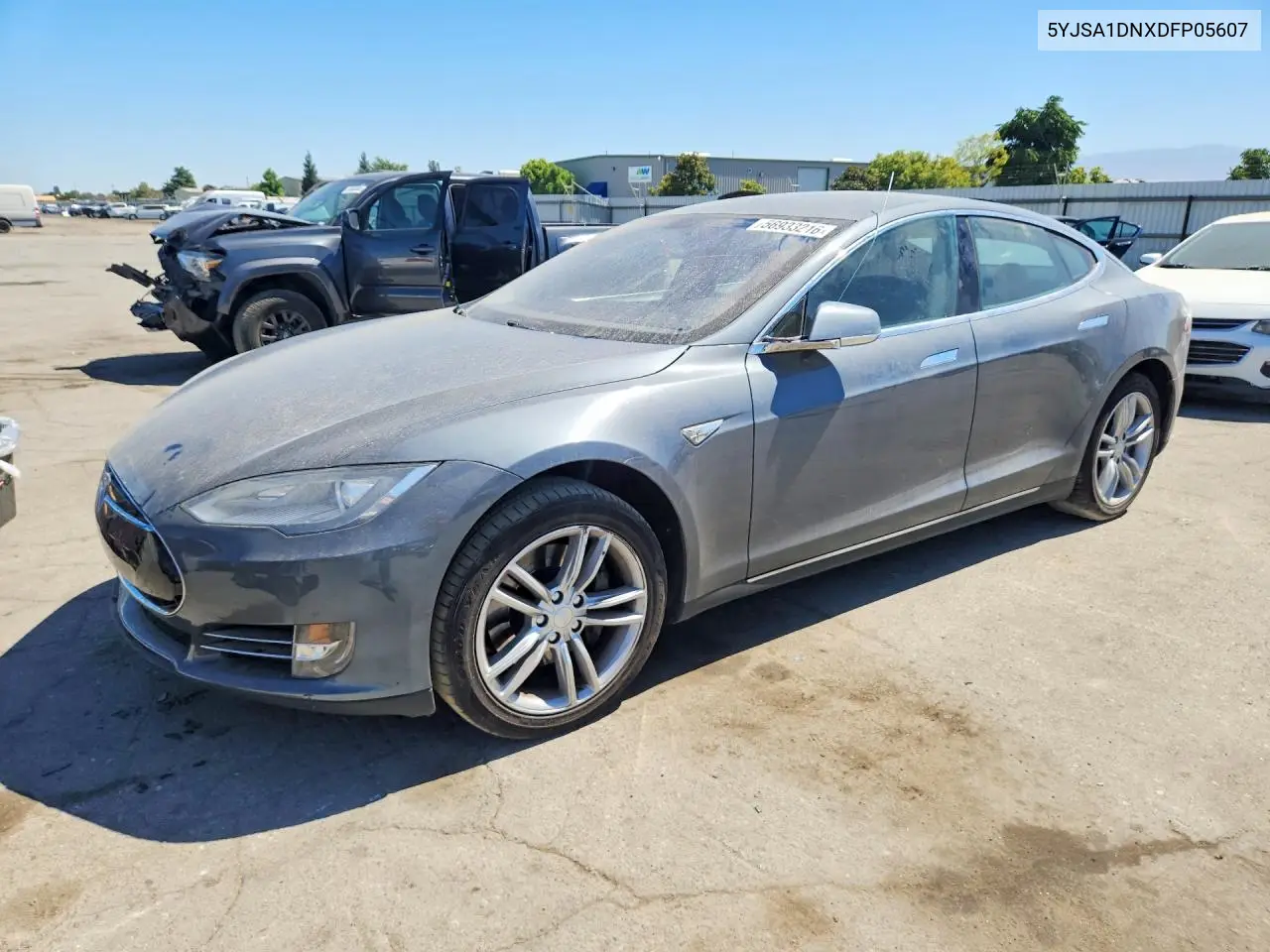 2013 Tesla Model S VIN: 5YJSA1DNXDFP05607 Lot: 56933216