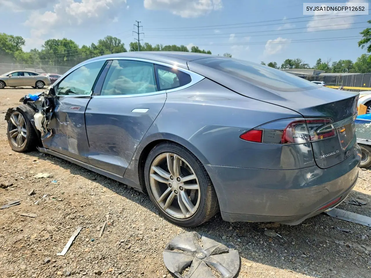 2013 Tesla Model S VIN: 5YJSA1DN6DFP12652 Lot: 59348566