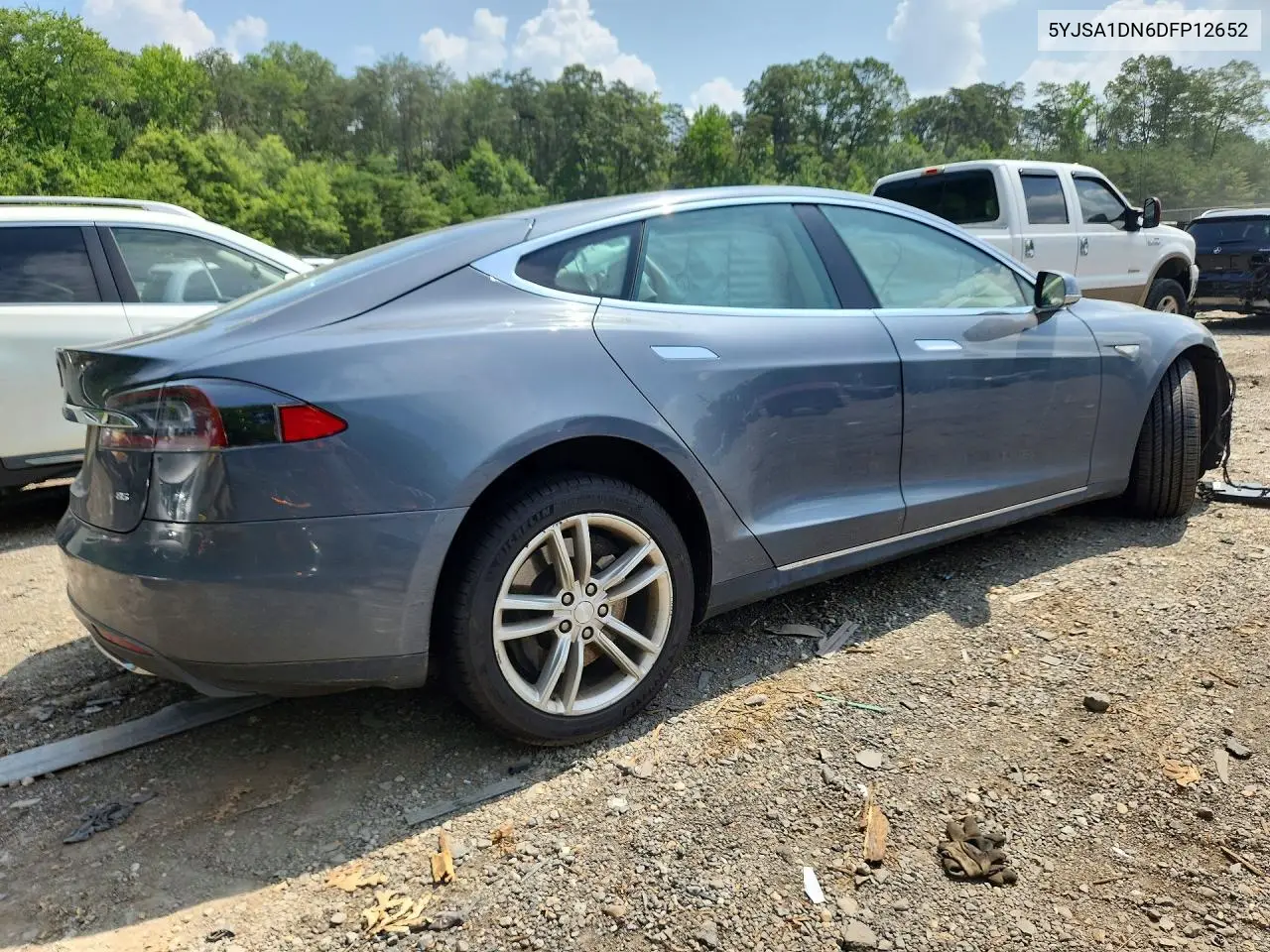 2013 Tesla Model S VIN: 5YJSA1DN6DFP12652 Lot: 59348566