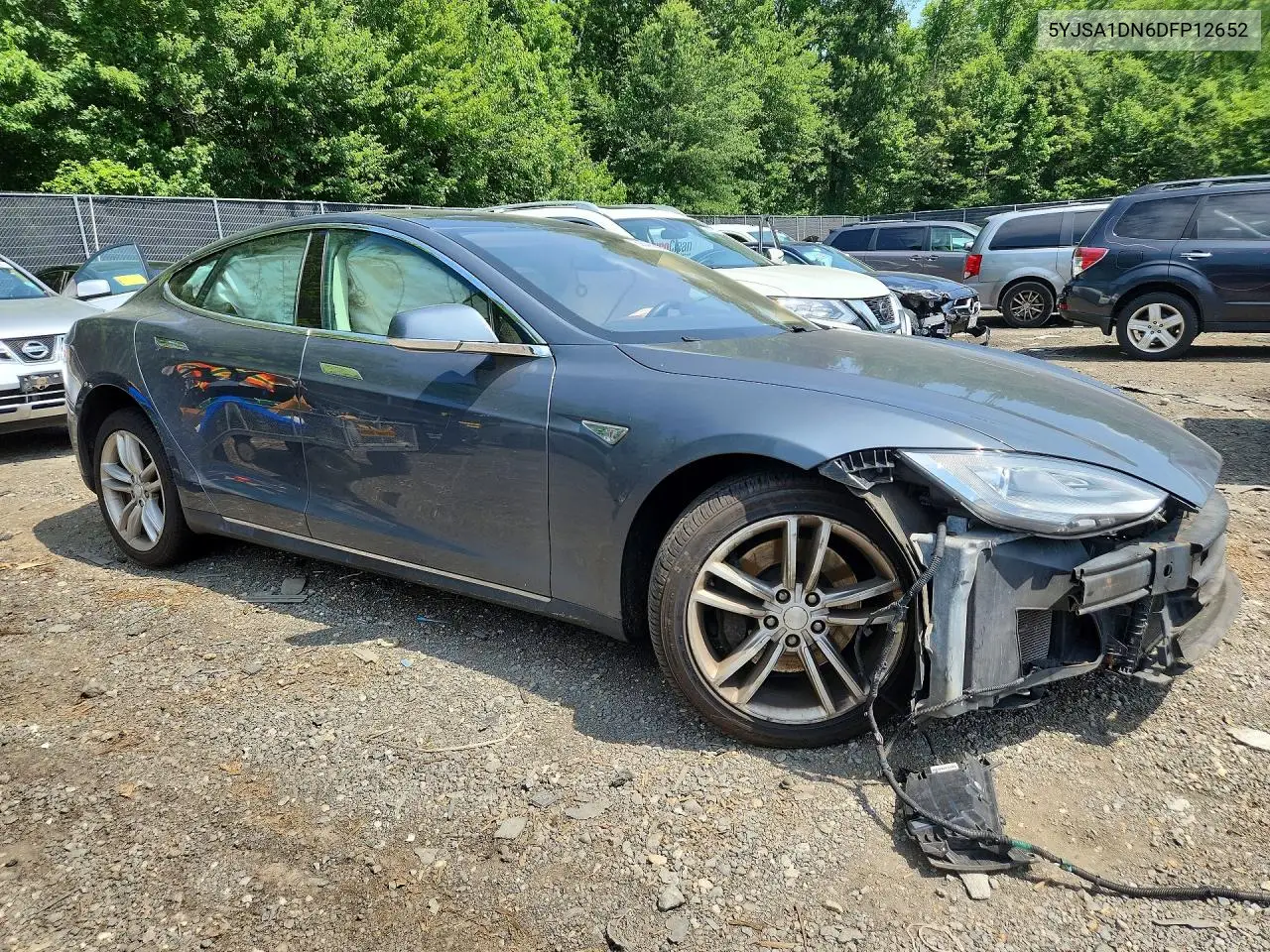2013 Tesla Model S VIN: 5YJSA1DN6DFP12652 Lot: 59348566