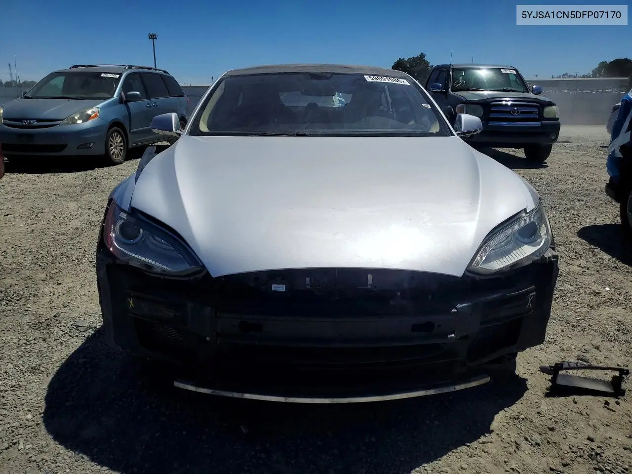 2013 Tesla Model S VIN: 5YJSA1CN5DFP07170 Lot: 59691986