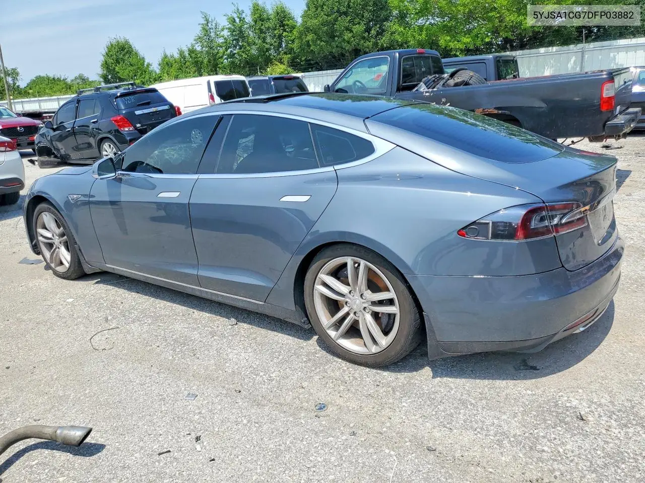 2013 Tesla Model S VIN: 5YJSA1CG7DFP03882 Lot: 60207496