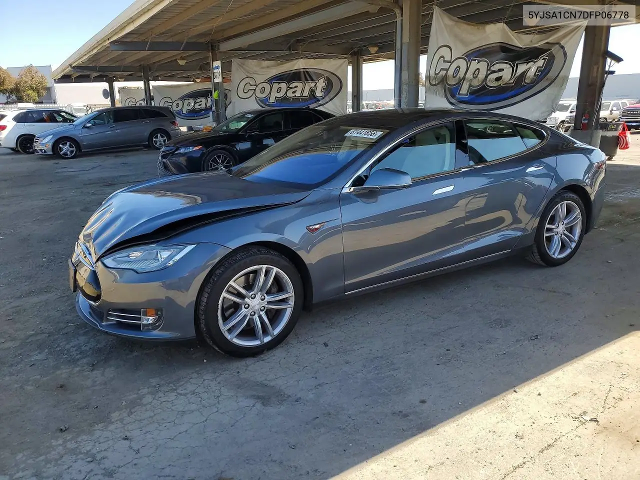 2013 Tesla Model S VIN: 5YJSA1CN7DFP06778 Lot: 61441656