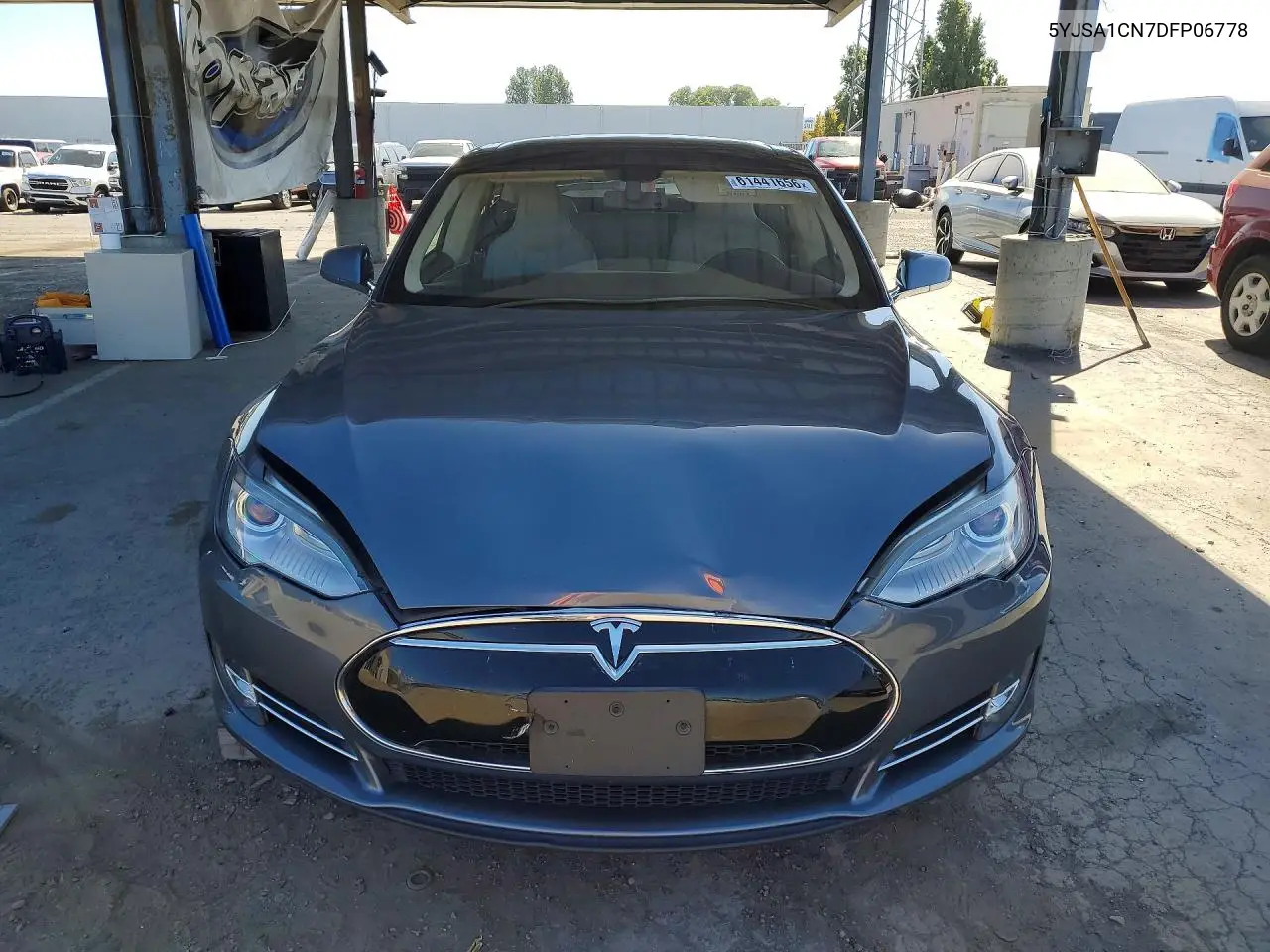 2013 Tesla Model S VIN: 5YJSA1CN7DFP06778 Lot: 61441656