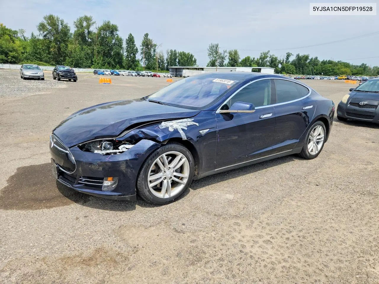 2013 Tesla Model S VIN: 5YJSA1CN5DFP19528 Lot: 61963016