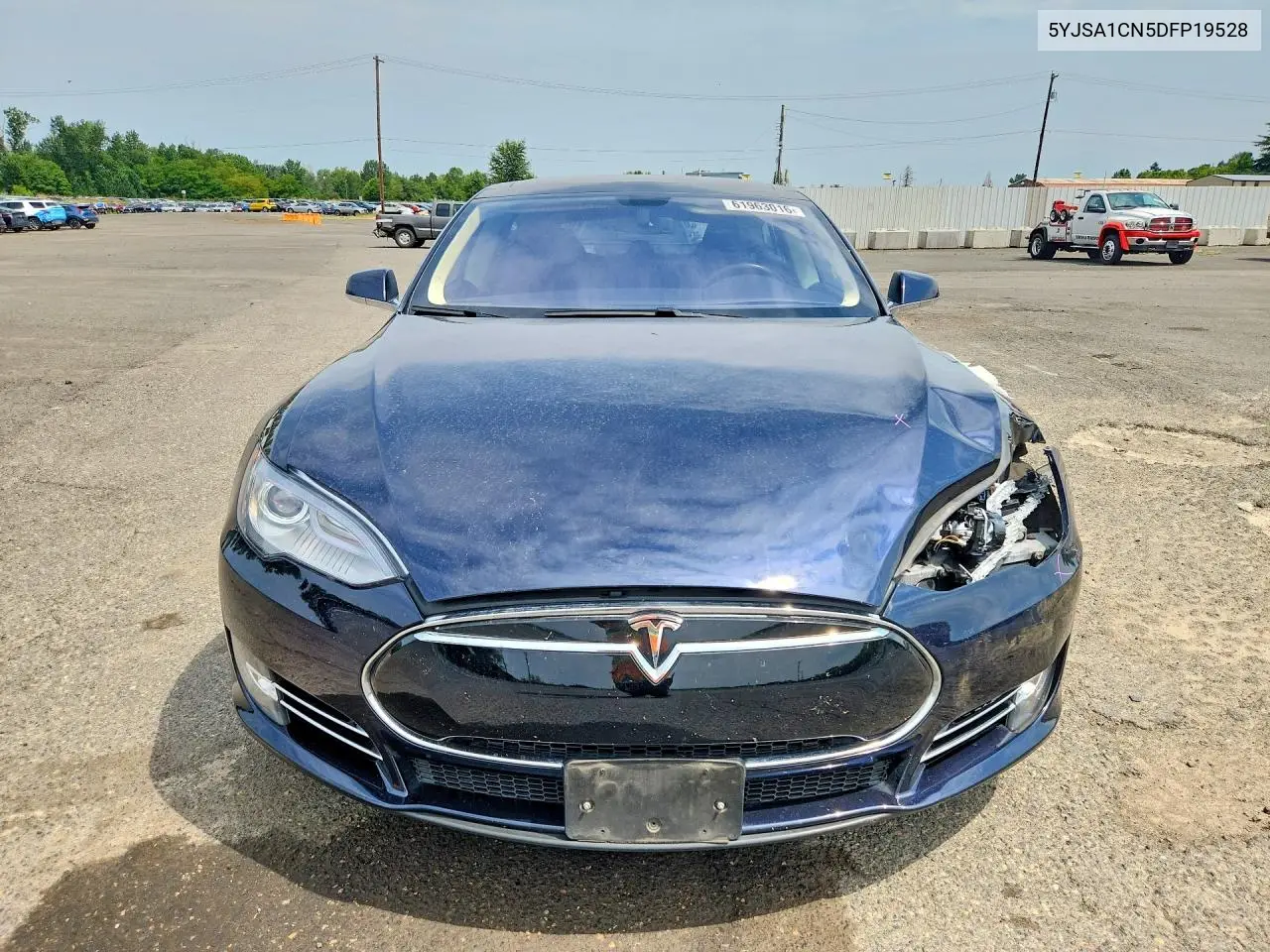 2013 Tesla Model S VIN: 5YJSA1CN5DFP19528 Lot: 61963016