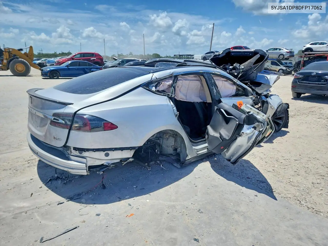 2013 Tesla Model S VIN: 5YJSA1DP8DFP17062 Lot: 62128816