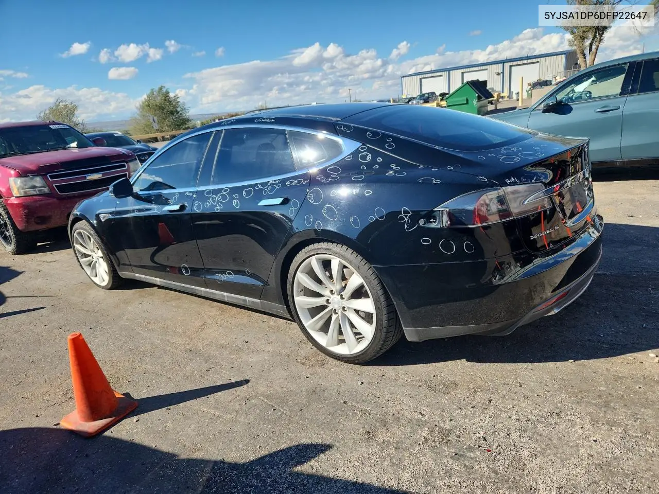 5YJSA1DP6DFP22647 2013 Tesla Model S