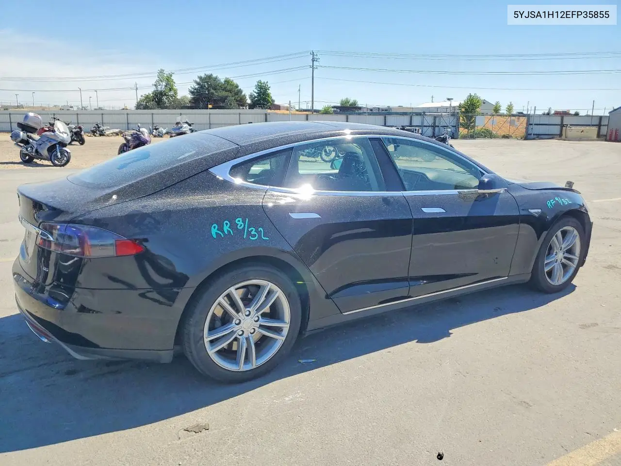 2014 Tesla Model S VIN: 5YJSA1H12EFP35855 Lot: 55188446