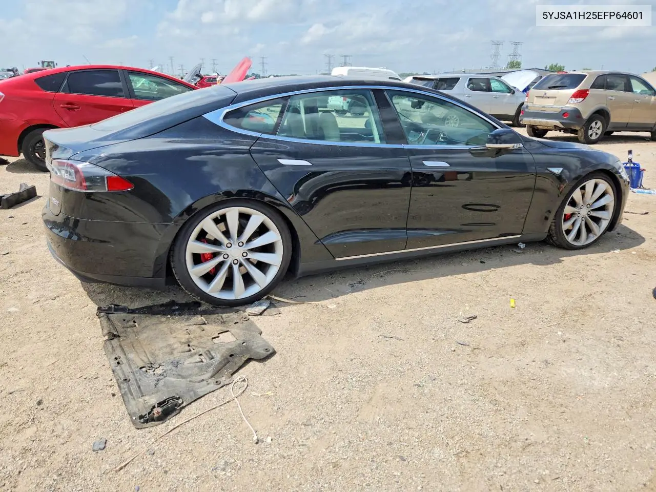 2014 Tesla Model S VIN: 5YJSA1H25EFP64601 Lot: 58927986