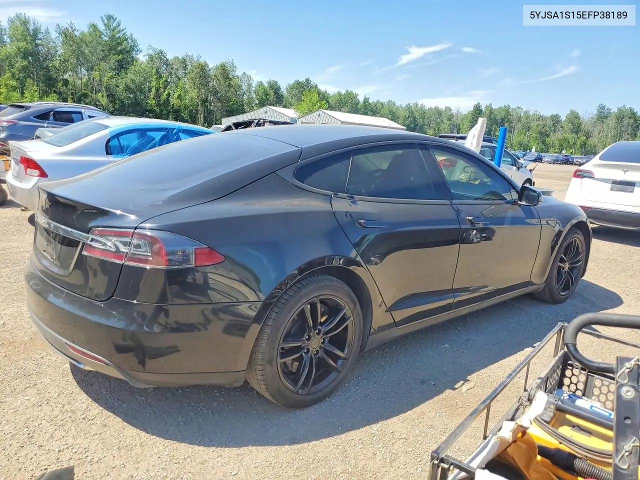 2014 Tesla Model S VIN: 5YJSA1S15EFP38189 Lot: 59612956