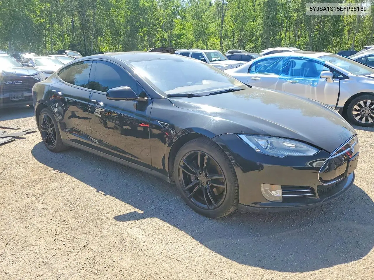 2014 Tesla Model S VIN: 5YJSA1S15EFP38189 Lot: 59612956