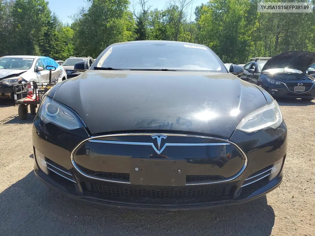 2014 Tesla Model S VIN: 5YJSA1S15EFP38189 Lot: 59612956