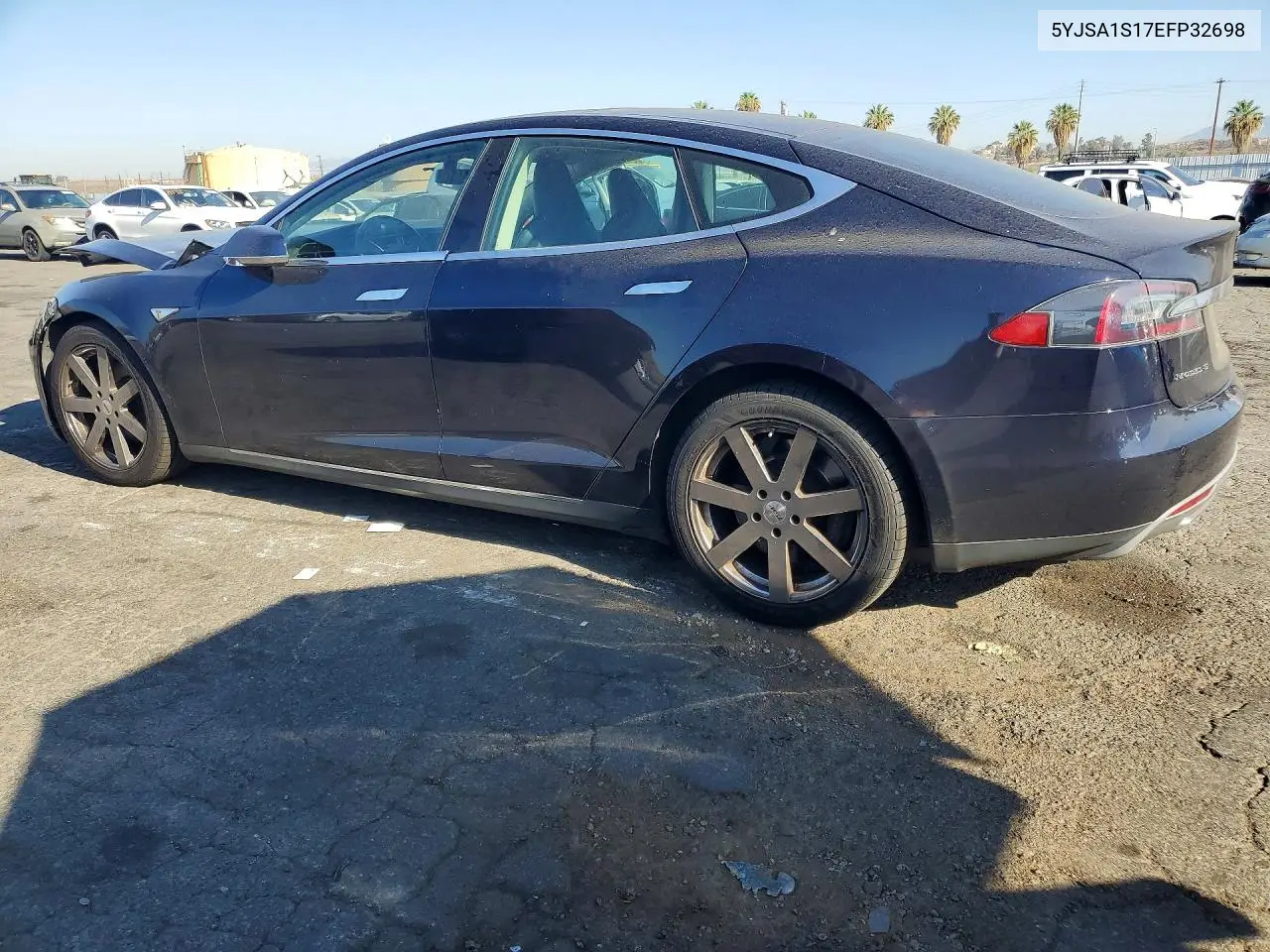 2014 Tesla Model S VIN: 5YJSA1S17EFP32698 Lot: 60838156
